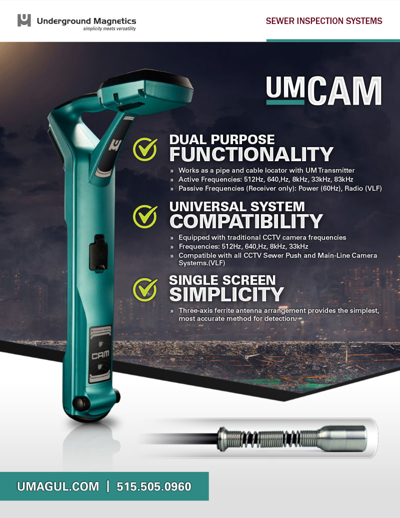 Spec Sheet: UM Dual Utility Locating System